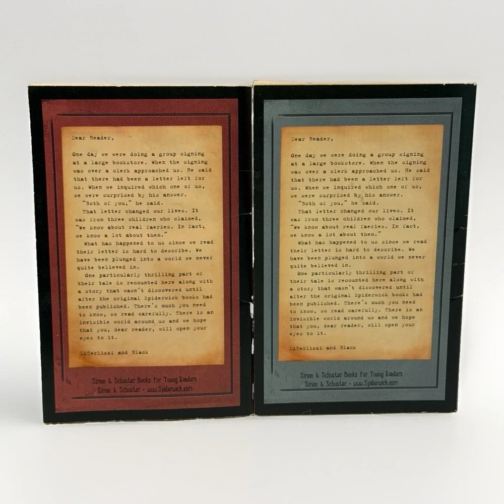 The Spiderwick Chronicles 2 Book Special Edition 2007 Copyright
